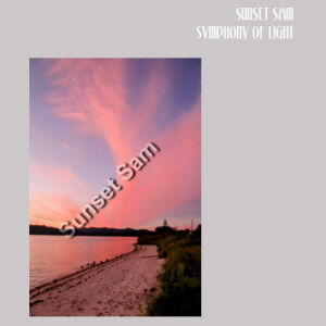 Beach sunset, front - AS Colour Womens Supply Hood Design
