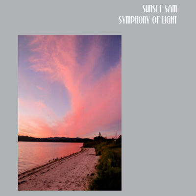 Beach sunset, front - AS Colour Womens Premium Crew Design