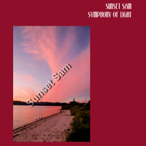 Beach sunset, front - AS Colour Womens Mali Tee Design