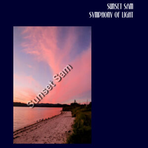 Beach sunset, front - Thread Project Womens Jazz Scoop Neck Tee Design