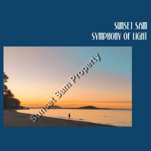 Beach stroll, front - Cushion cover Design