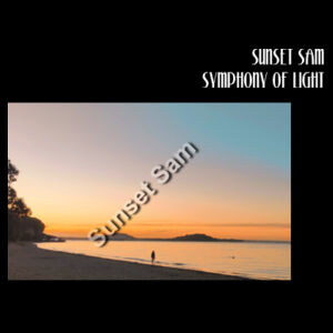 Beach stroll, front - AS Colour Shoulder Tote Design