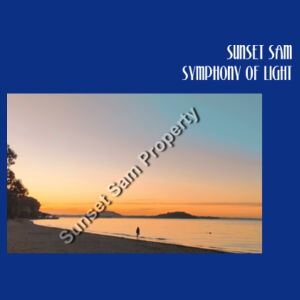 Beach stroll, front - Tote Bag Design