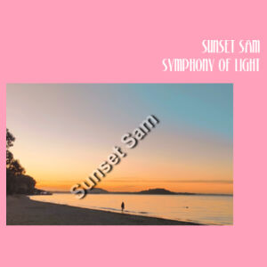 Beach stroll, front - AS Colour Womens Sophie Long Sleeve Tee Design