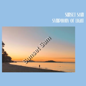 Beach stroll, front - AS Colour Womens Crop Tee Design