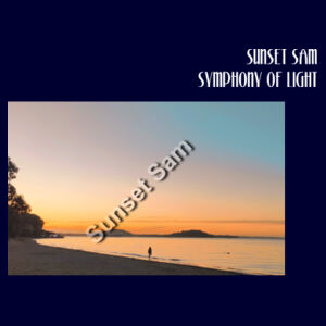 Beach stroll, front - AS Colour Womens Shallow Scoop Tee Design