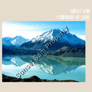 Lake Tasman Reflections, front - Heavy Duty Canvas Tote Bag Design
