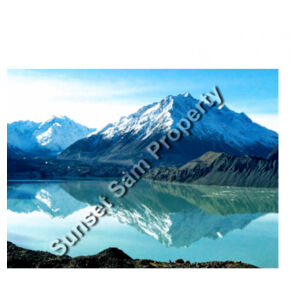 Lake Tasman Reflections, front - AS Colour Womens Oversized Dress Design