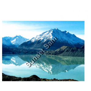 Lake Tasman Reflections, front - AS Colour Womens Martina Crop Tank Design