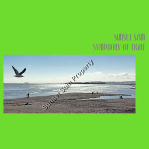 Long beach, front - Tote Bag Design