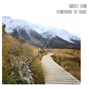 Mountain Path, front - Tea Towel Design
