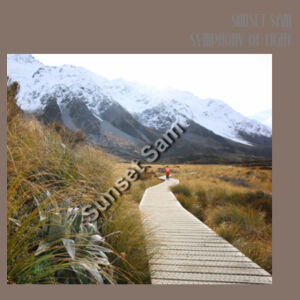 Mountain Path, front - AS Colour Womens Terry Skirt Design
