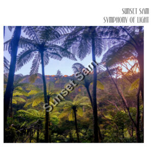 Ponga Paradise front - Tea Towel Design