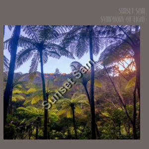 Ponga Paradise front - Cushion cover Design