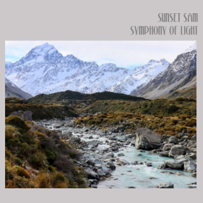 Curved creek from Mount Aoraki, front - AS Colour Womens Supply Hood Design