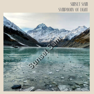 Mountain Ice, front - AS Colour Linen Half Apron Design