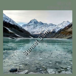 Mountain Ice, front - AS Colour Womens Crop Tee Design