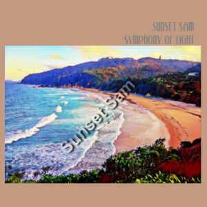 Waves Bright, front - AS Colour Carrie Tote Bag  Design