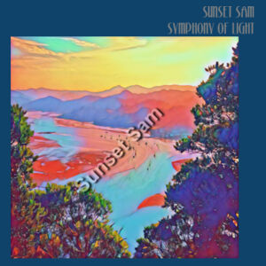 Seaview Vivid, front - Cushion cover Design
