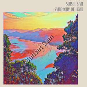 Seaview Vivid, front - Heavy Duty Canvas Tote Bag Design