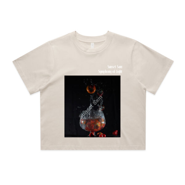 Fruit splash - AS Colour Womens Classic Crop Tee Thumbnail