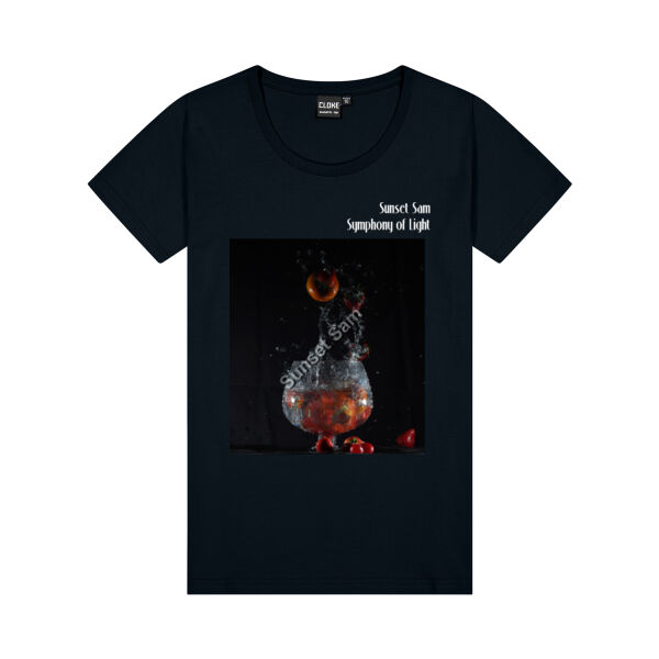 Fruit splash - Cloke Womens Silhouette Tee Thumbnail