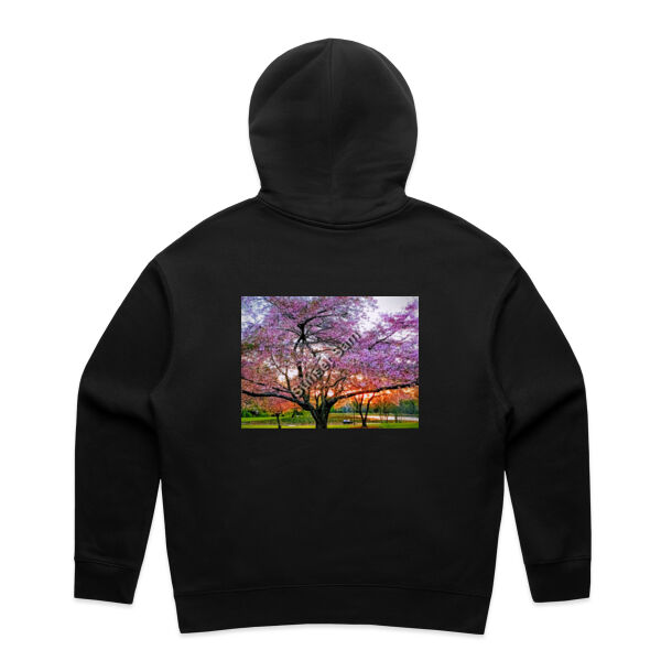 Cherry blossom peace - AS Colour Womens Relax Hood Thumbnail
