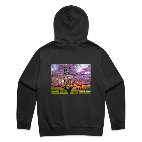 Cherry blossom peace - AS Colour Mens Relax Faded Hood Thumbnail