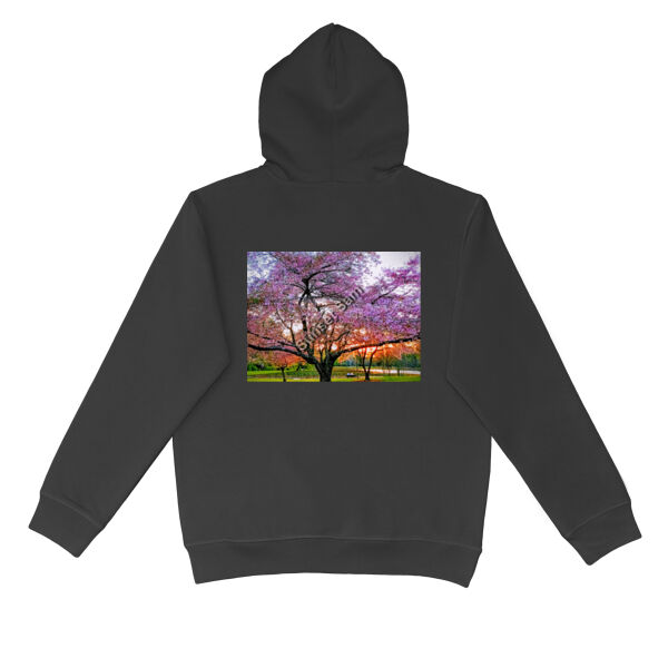 Cherry blossom peace - Urban Collab Mens The Broad Hoodie Thumbnail