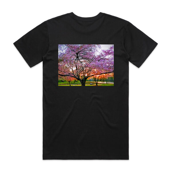 Cherry blossom peace - AS Colour Mens Staple T shirt Thumbnail