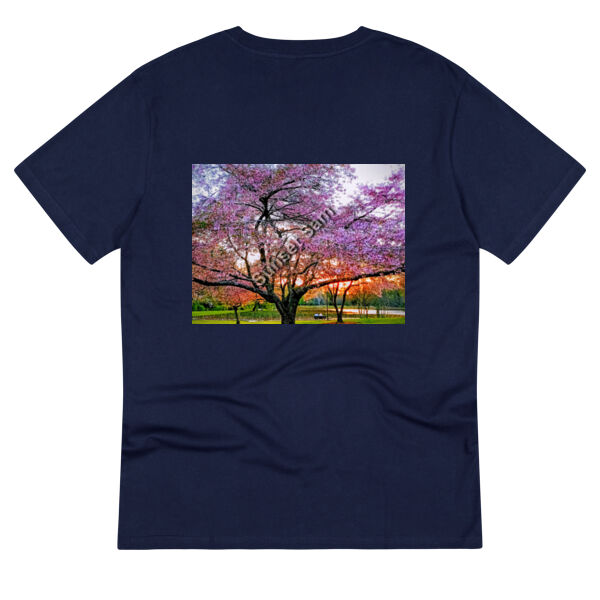 Cherry blossom peace - Thread Project Unisex Summer Tee Thumbnail