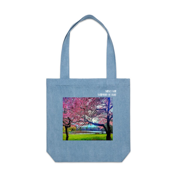 Cherry Lake, front - AS Colour Denim Carrie Tote Thumbnail