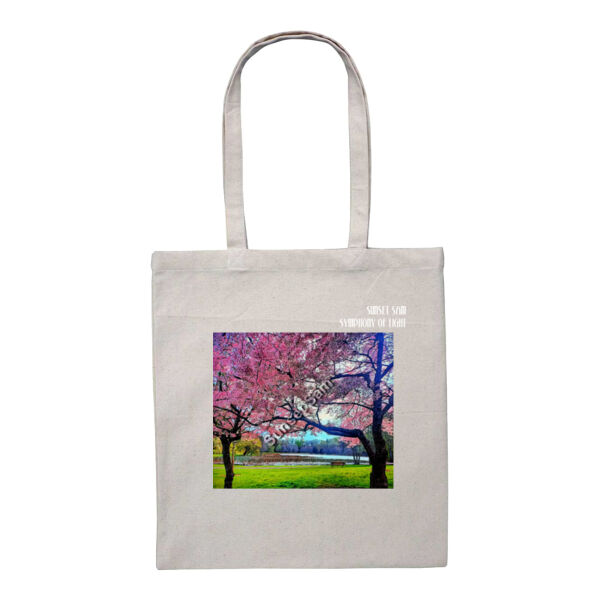 Cherry Lake, front - Heavy Duty Canvas Tote with Gusset  Thumbnail