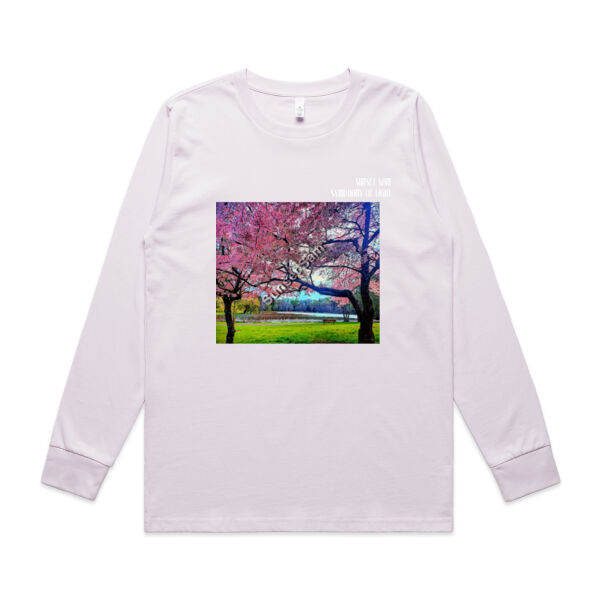 Cherry Lake, front - AS Colour Womens Classic Longsleeve Tee Thumbnail