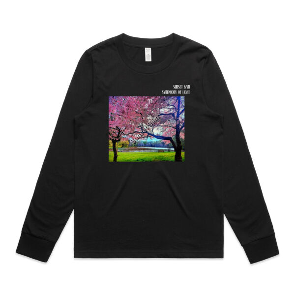 Cherry Lake, front - AS Colour Womens Maple Longsleeve Tee Thumbnail