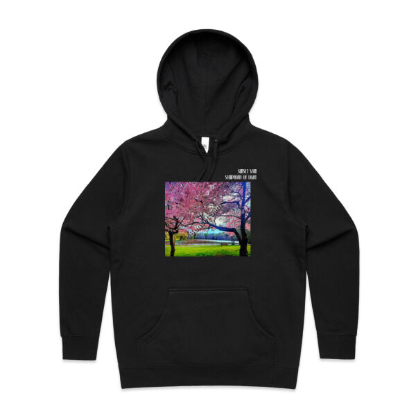 Cherry Lake, front - AS Colour Womens Stencil Hood Thumbnail