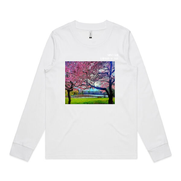Cherry Lake, front - AS Colour Womens Dice Longsleeve Tee Thumbnail