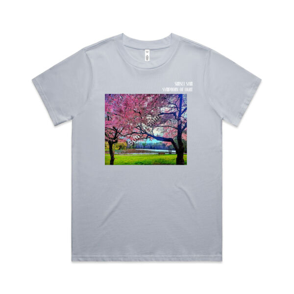 Cherry Lake, front - AS Colour Womens Classic Tee Thumbnail