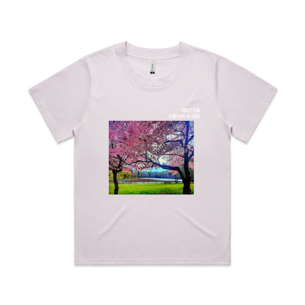 Cherry Lake, front - AS Colour Womens Martina Tee Thumbnail