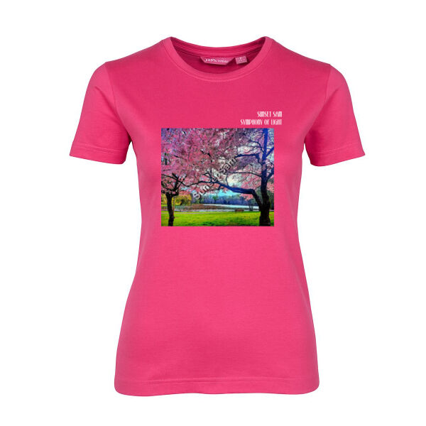 Cherry Lake, front - JB's Ladies Tee Thumbnail