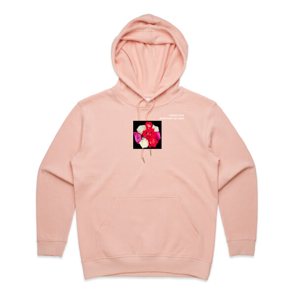 Rose posy - AS Colour Womens Premium Hood Thumbnail