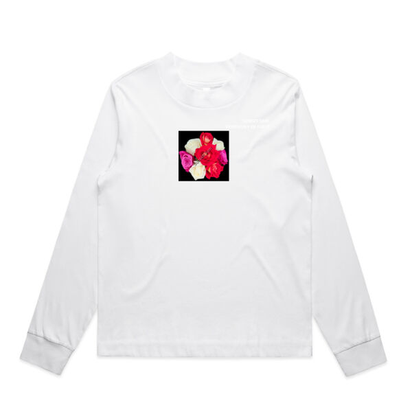 Rose posy - AS Colour Womens Mock Longsleeve Tee Thumbnail