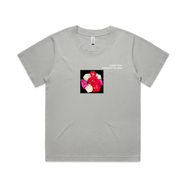 Rose posy - AS Colour Womens Martina Tee Thumbnail