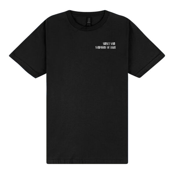 Black and white roses - Gildan Mens Softstyle Midweight T-Shirt Thumbnail