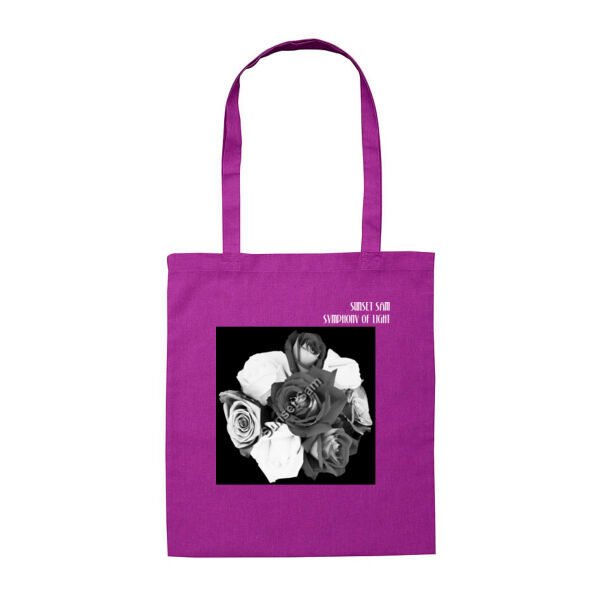 Black and white rose posy - Tote Bag Thumbnail