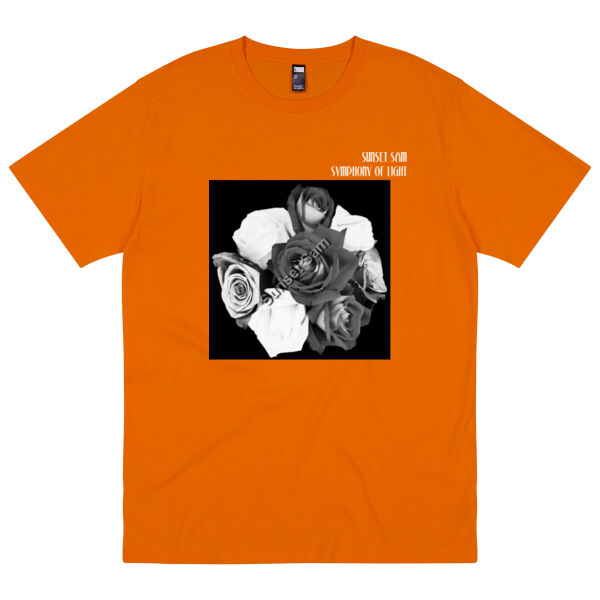 Black and white rose posy - Thread Project Unisex Epic Tee Thumbnail