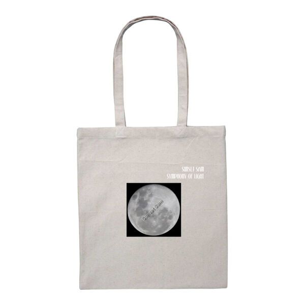 Full Moon - Heavy Duty Canvas Tote with Gusset  Thumbnail
