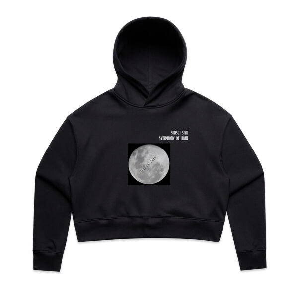Full Moon - AS Colour Womens Relax Crop Hood Thumbnail