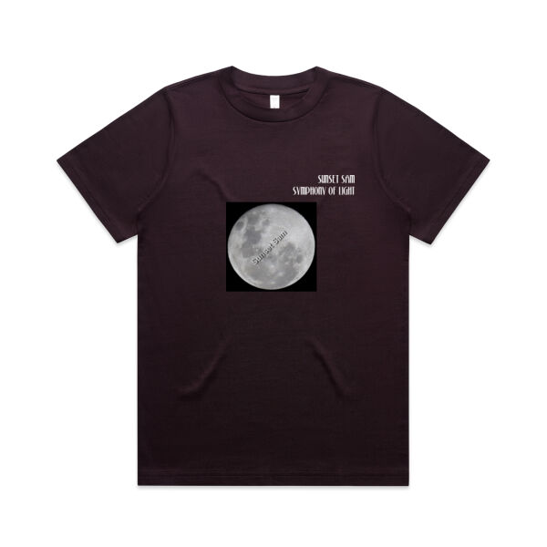 Full Moon - AS Colour Womens Heavy Tee Thumbnail