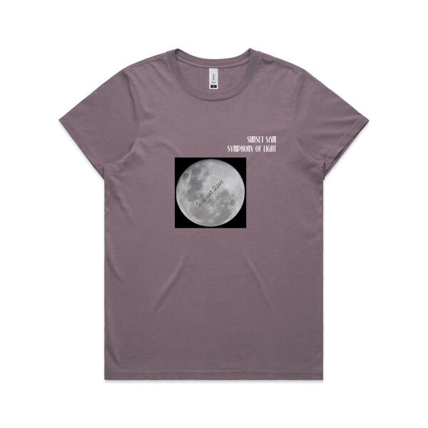 Full Moon - AS Colour Womens Maple Faded Tee Thumbnail